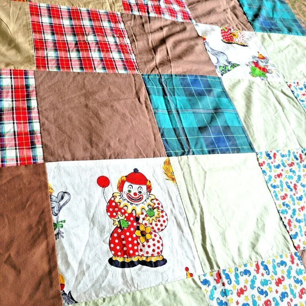 Patchwork Quilt Top 76